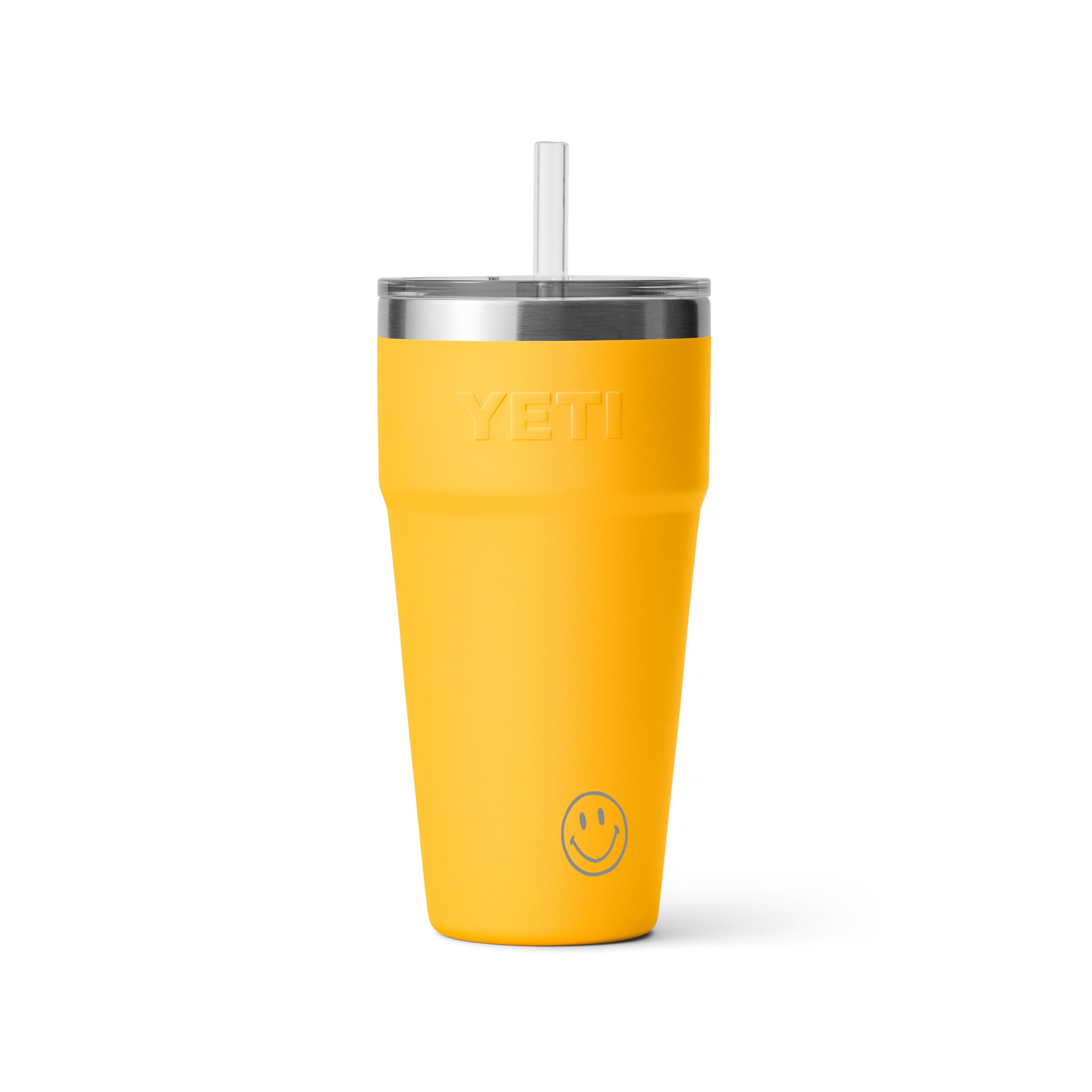 YETI Rambler Stackable Cup with straw lid 769 ml (26 oz) - HAPPY