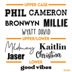 Engrave Name / Text
