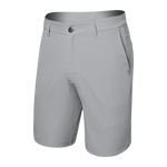 SAXX GO TO TOWN 2N1 SHORT 8IN ALLOY