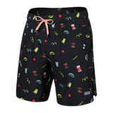 SAXX SWIM SHORTS - OH BOUY 2N1 VOLLEY 7''