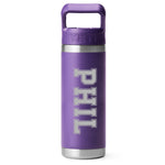 YETI Rambler 532 ml (18 oz) Bottle with colour matched straw lid - CUSTOMIZED