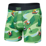 SAXX Boxer Vibe Super Soft Excite Carts Green