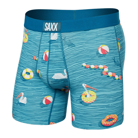 SAXX Boxer Vibe Super Soft Swimmers Sea Level