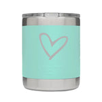 YETI Tumbler - Heart Engraved