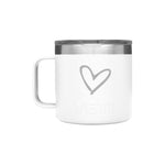 YETI Tumbler - Heart Engraved