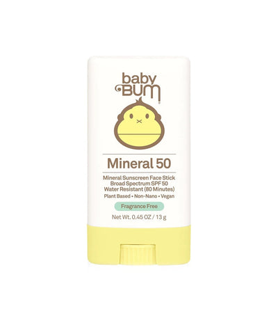 SUN BUM Baby Bum Mineral 50 SPF Face Stick
