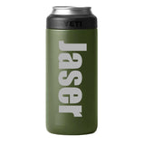 YETI Rambler Slim Colster - CUSTOMIZED pick your font