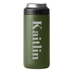 YETI Rambler Slim Colster - CUSTOMIZED pick your font