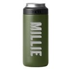 YETI Rambler Slim Colster - CUSTOMIZED pick your font