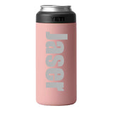 YETI Rambler Slim Colster - CUSTOMIZED pick your font