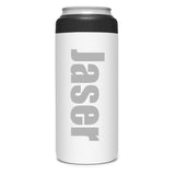 YETI Rambler Slim Colster - CUSTOMIZED pick your font