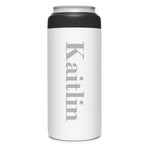 YETI Rambler Slim Colster - CUSTOMIZED pick your font