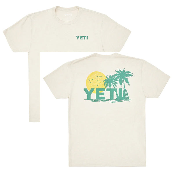 YETI Kids Surfing Mule Short Sleeve T-Shirt (Sand)