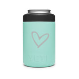 YETI Tumbler - Heart Engraved