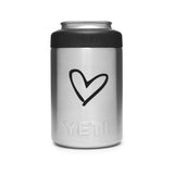 YETI Tumbler - Heart Engraved