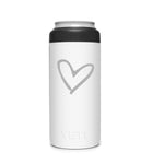 YETI Tumbler - Heart Engraved